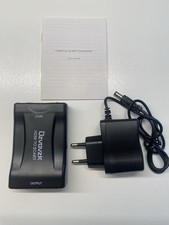 OZVAVZK HDMI TO SCART CONVERTER CONVERTITORE SEGNALE VIDEO COMPLETO NUOVO !!