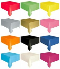 Confezione 300 Tovaglie Monouso Plastica Rettangolare Festa Copritavolo Pulito UK