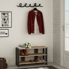 Appendiabiti moderno con panca - moderno,