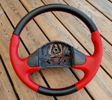 NEW LEATHER STEERING WHEEL