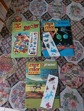 Editrice Panini 3 Album Stick E Stack : Duck Tales - Gli Animali 1 - Lo Spazio 2