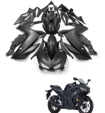 Kit carene nero opaco per carrozzeria ABS Yamaha YZF R3 2014-2018 / R25 2015-2017