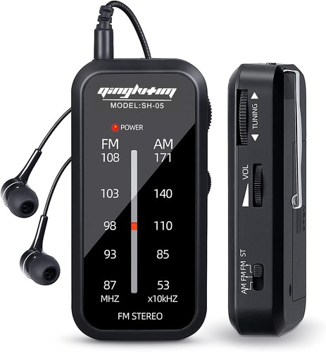 Mini pocket walkman fm - am,