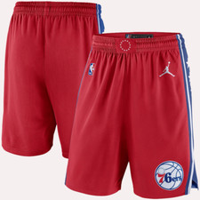 NBA Short Philadelphia 76ers Red and Blue Special Sport Collection