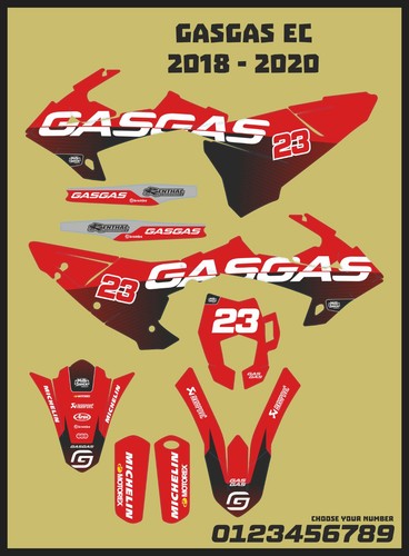 Kit grafica motoshack - kit, gasgas