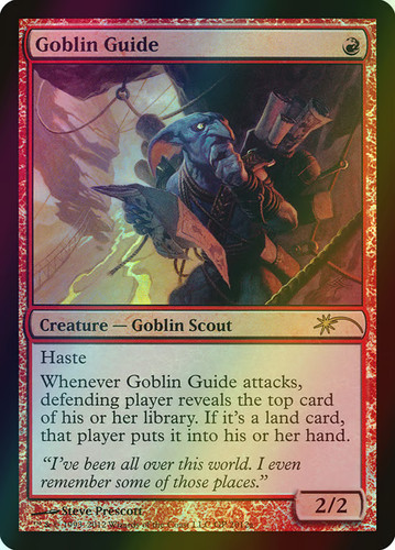 Mtg goblin guide tourney foil - goblin,