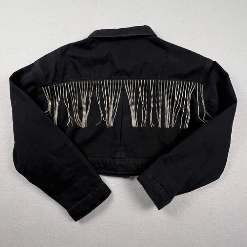 Giacca denim nera donna - , m
