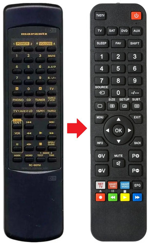 Telecomando adatto per marantz - telecomando,