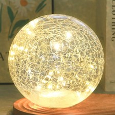 Crackle Globe Lampada LED a