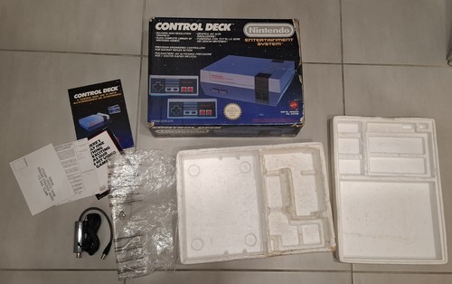 Scatola box nintendo nes - -,