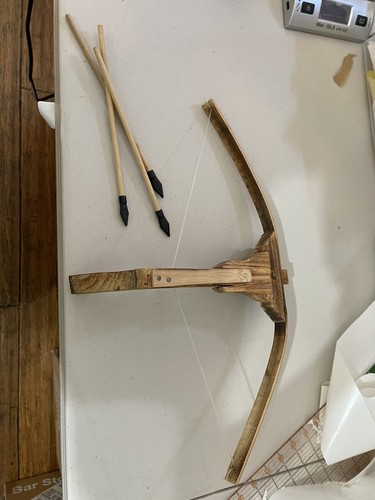 Balestra giocattolo legno - balestra, in