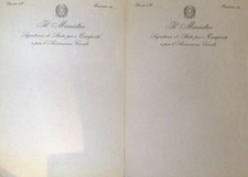 § CARTA DA LETTERA "MINISTRO