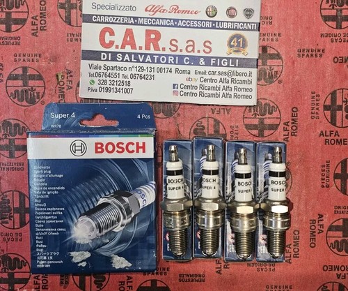 Serie candele bosch super - serie, 4