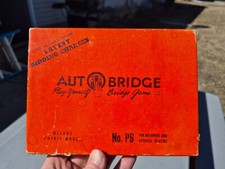 Vintage 1959 Autobridge Deluxe