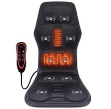 Sedile Massaggiante Per la Schiena Collo e Seduta Poltrona Vibrante Ufficio Casa