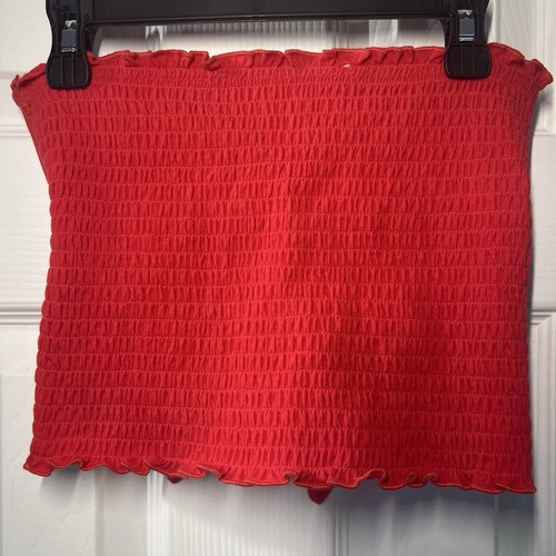 Top tubino hollister rosso - top,