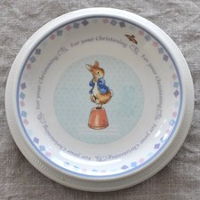 Piatto battesimo Wedgwood Peter Rabbit dal Giappone