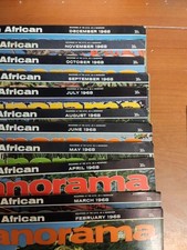 PANORAMA SOUTH AFRICAN-56 RIVISTE DEGLI ANNI DAL 1967 AL 1971 -WINAND VAN EYSSEN