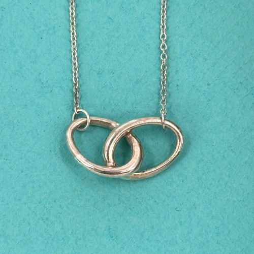 Collana doppia anello - , in