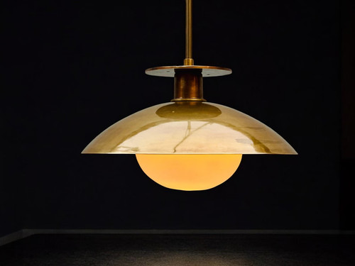 Lampada sospensione metà - lampada,