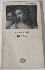 Libro - mirra - vittorio alfieri