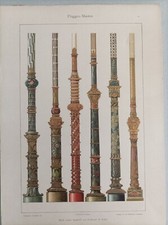 Stampa originale liberty Aste per bandiere Flaggen masten Seder