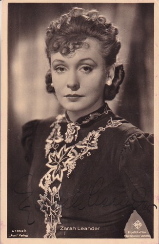 Zarah leander ross n a - zarah,