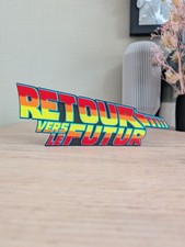 Logo Retour Vers Le Futur 3D -