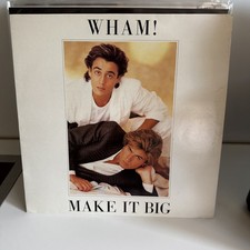 LP WHAM! Make it big LP Upside Cover GEORGE MICHAEL Excellent +Lyrics