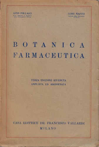 Pollacci gino botanica - pollacci,, gino;..botanica