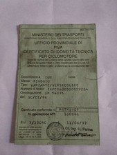 Piaggio ZIP Libretto No Vespa 