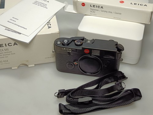 Leica 10404 nero noir - m6, 0.72