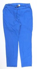 MS Mode Womens Blue Cotton