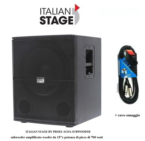 Italian stage proel s115a - proel,