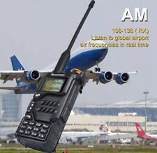 Quansheng UV-K5 Walkie Talkie 5W Air Band Radio  Charge UHF VHF DTMF FM - AM NEW