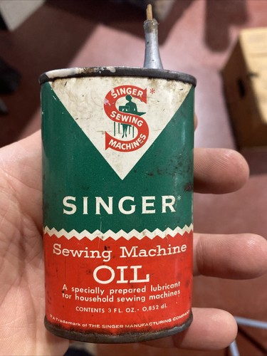 Singer latta olio epoca - latta,