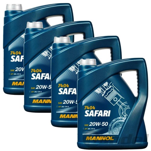 Litri olio motore mannol - 20, di