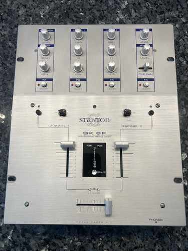 Stanton mixer dj argento - mixer,