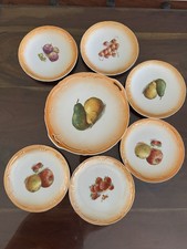 SERVIZIO PIATTI FRUTTA DOLCE 6 PERSONE LAVENO - SOCIETÀ CERAMICA ITALIANA.