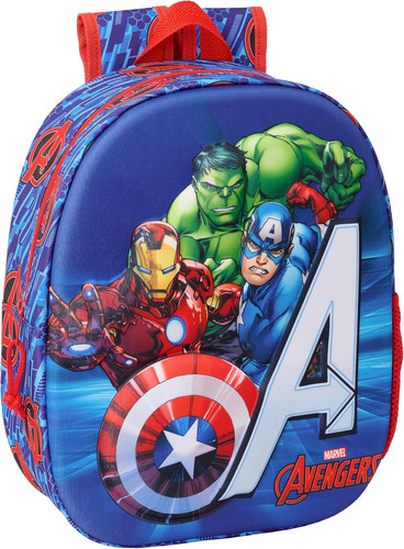Avengers zaino scuola - scuola, 3d