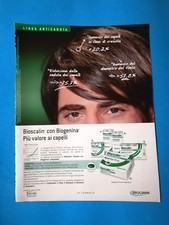 RITAGLIO DI GIORNALE CLIPPING PUBBLICITA' BIOSCALIN DA COLLEZIONE - (141)