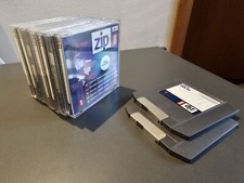 Lotto #1 da 10 Dischi / Floppy Iomega Zip 100 Akai Disco