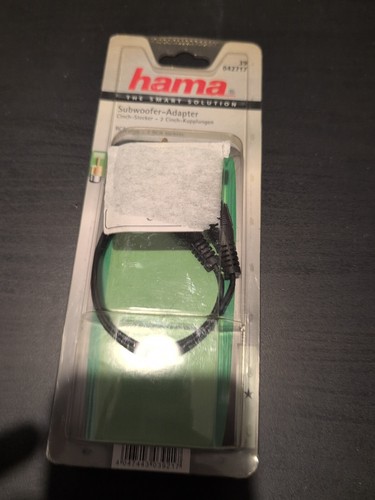 Hama cavo adattatore audio - adattatore,