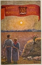 PARTITO COMUNISTA CARTOLINA