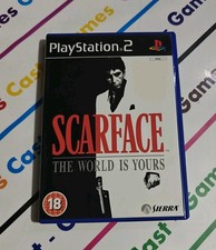 SCARFACE THE WORLDS IS YOURS PS2 UK COME NUOVO COMPLETO LIKE NEW PLAYSTATION 2