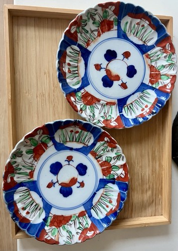 Pair antique japanese imari - antique,