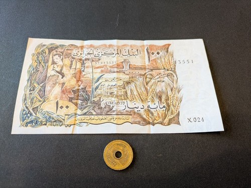 Banconota 100 dinari algeria - 100,
