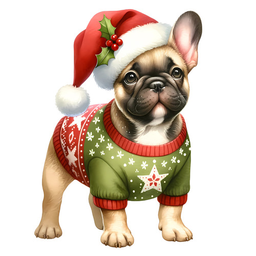Bulldog francese cane auto