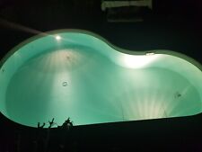 telo estivo per copripiscina interrata, colore azzurro. Condizione buona.