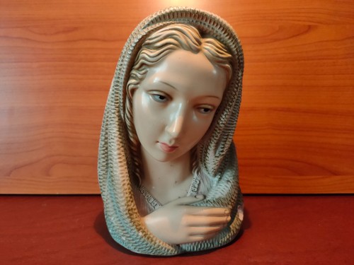 Busto madonna porcellana - madonna, in